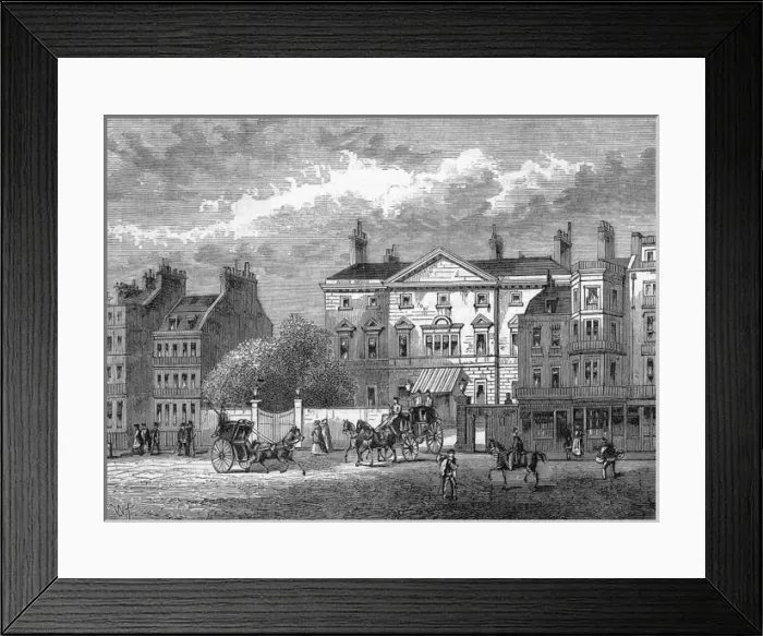 Framed Print : Cambridge House Framed Print : Cambridge House