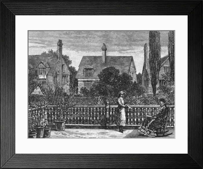 Framed Print : London Bedford Park Framed Print : London Bedford Park