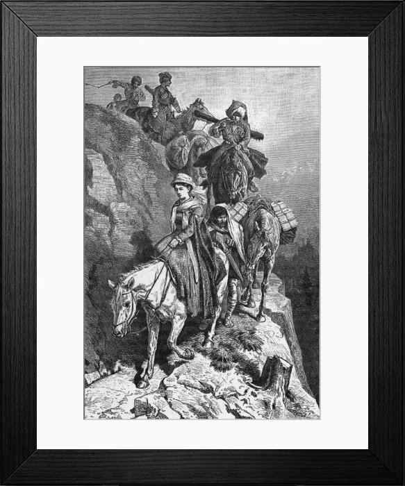 Framed Print : Carla Serena Traveling Framed Print : Carla Serena Traveling
