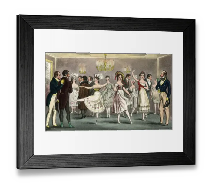 Framed Print : Dancers Admirers Framed Print : Dancers Admirers