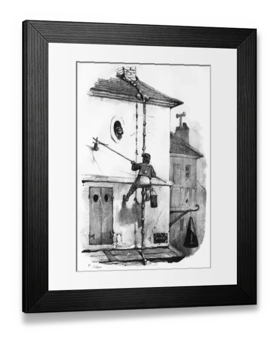 Framed Print : French Whitewashing Framed Print : French Whitewashing