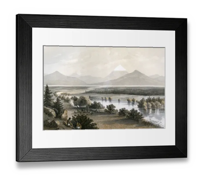 Framed Print : Lake Klamath Ca - 2 Framed Print : Lake Klamath Ca - 2