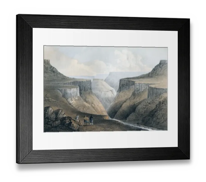 Framed Print : Psuc-See-Que Canyon Framed Print : Psuc-See-Que Canyon
