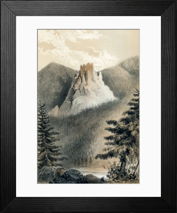 Framed Print : Castle Rock, Oregon Framed Print : Castle Rock, Oregon