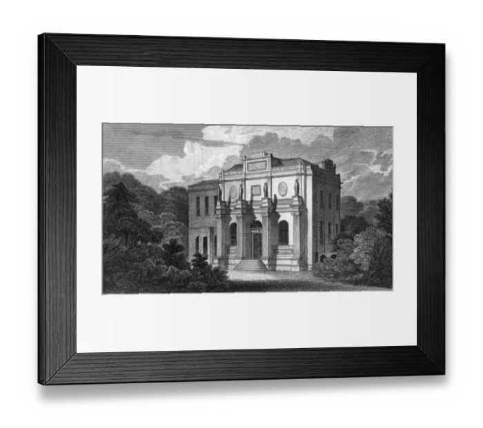 Framed Print : Ealing Soanes House Framed Print : Ealing Soanes House