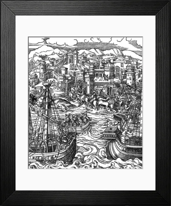 Framed Print : Friedrich III in Rome Framed Print : Friedrich III in Rome