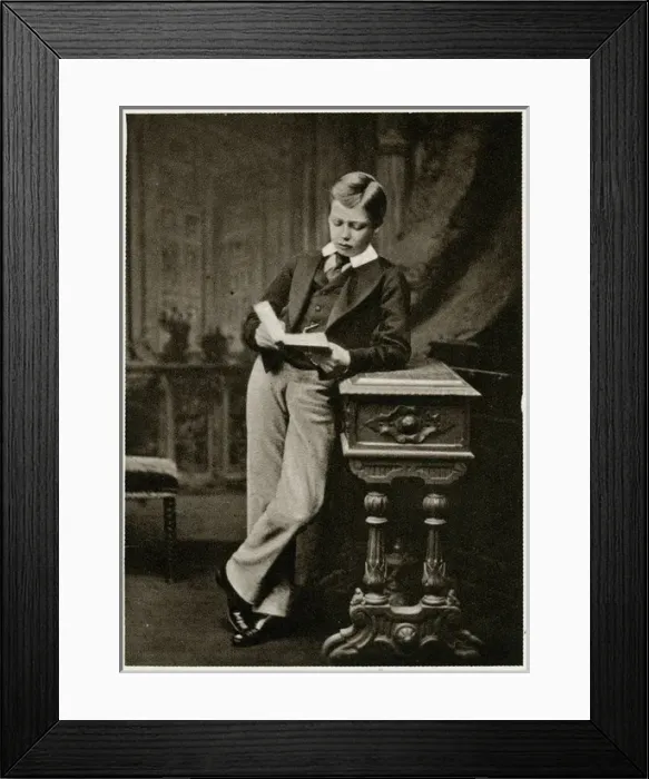 Framed Print : Prince George young boy Framed Print : Prince George young boy