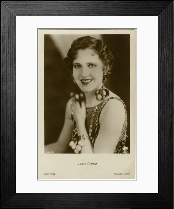 Framed Print : Jean Arthur Framed Print : Jean Arthur