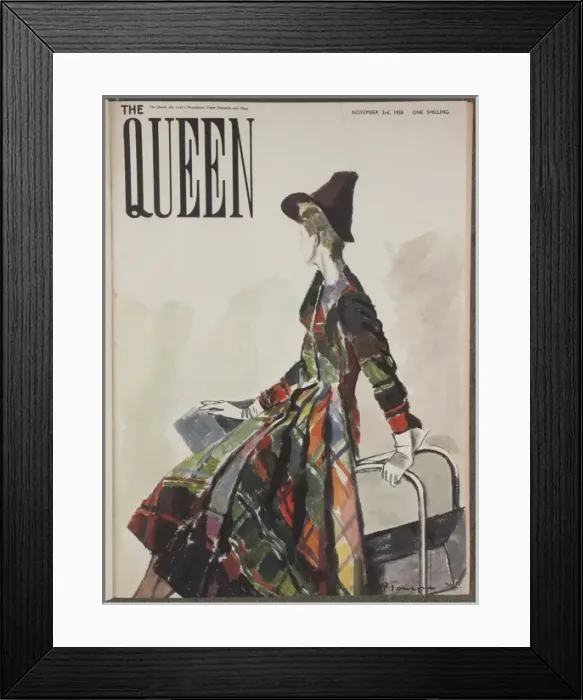 Framed Print : The Queen mag 1938 Framed Print : The Queen mag 1938