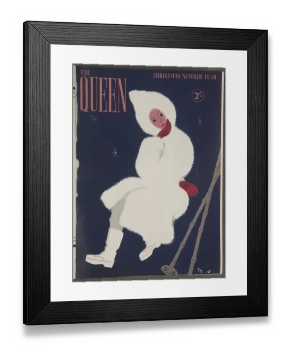 Framed Print : The Queen mag 1938 Framed Print : The Queen mag 1938