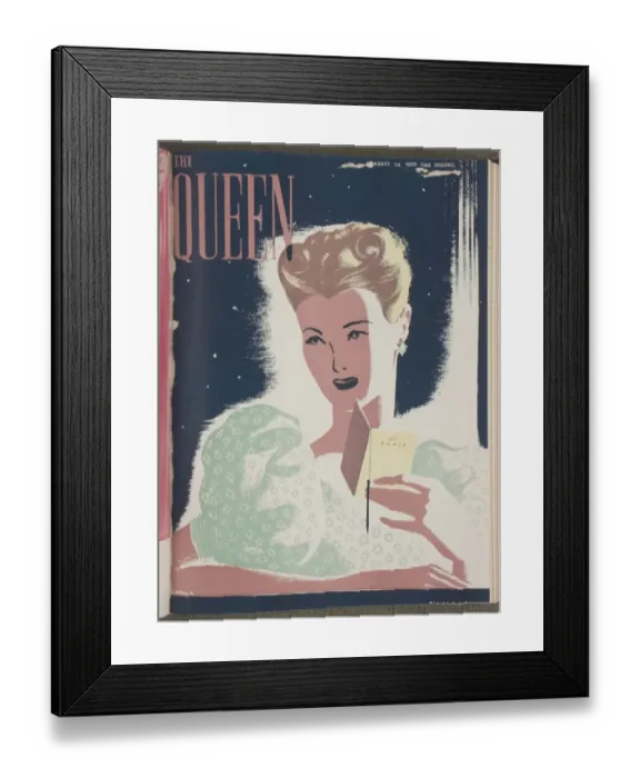 Framed Print : Queen magazine 1938 Framed Print : Queen magazine 1938
