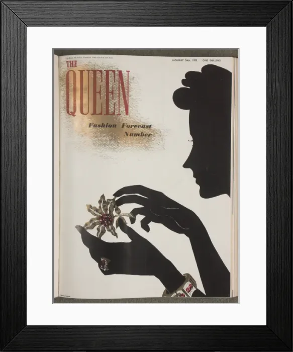 Framed Print : The Queen mag 1939 Framed Print : The Queen mag 1939