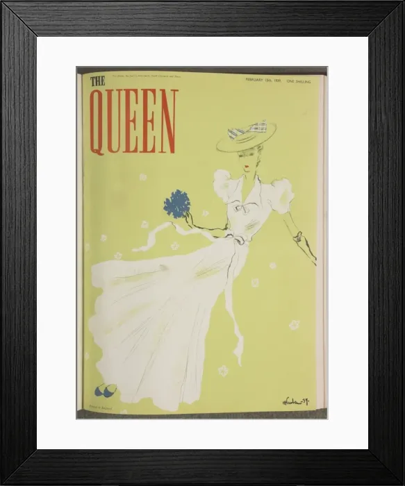 Framed Print : The Queen 1939 Framed Print : The Queen 1939