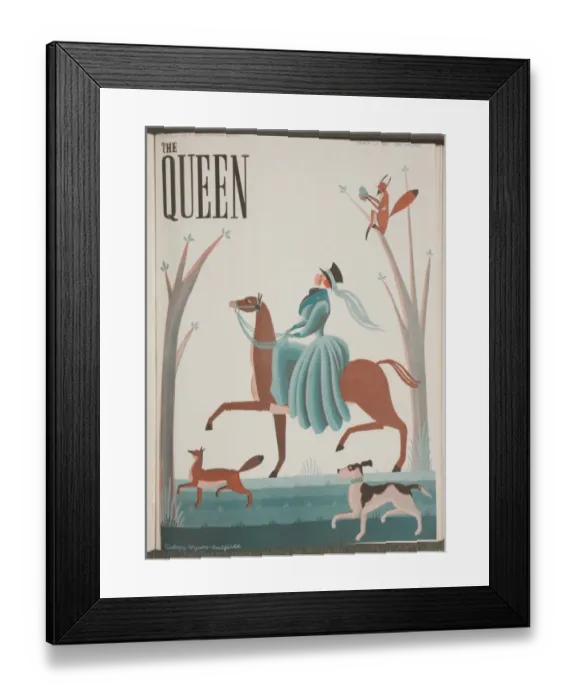 Framed Print : The Queen magazine 1938 Framed Print : The Queen magazine 1938