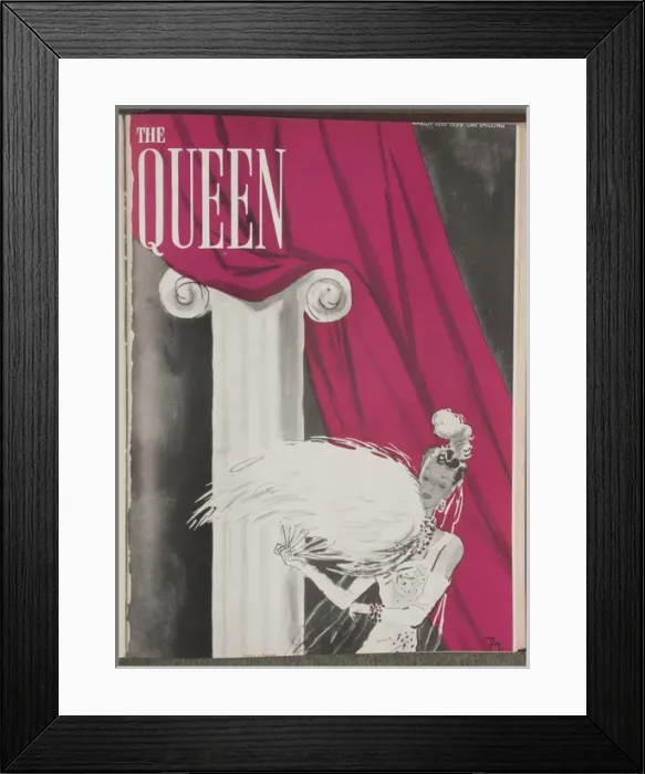Framed Print : The Queen 1939 Framed Print : The Queen 1939