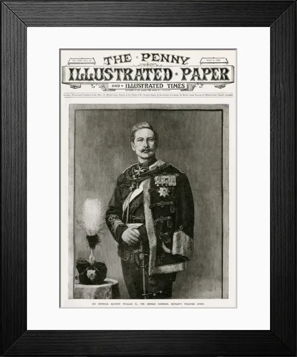 Framed Print : Wilhelm II, German Emperor Framed Print : Wilhelm II, German Emperor