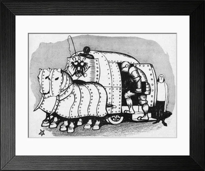 Framed Print : How the Tsar Travels Framed Print : How the Tsar Travels