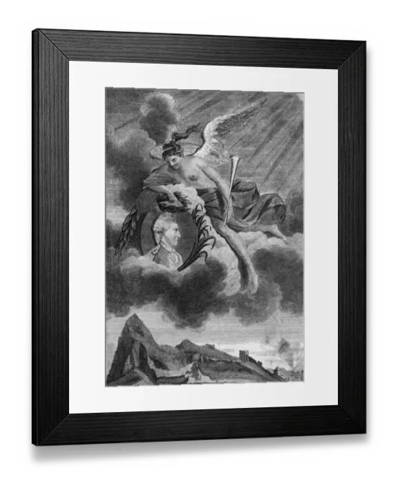 Framed Print : Siege of Gibraltar - 5 Framed Print : Siege of Gibraltar - 5