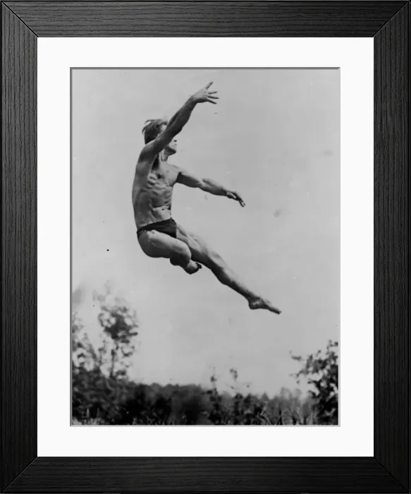 Framed Print : German Athlete Framed Print : German Athlete