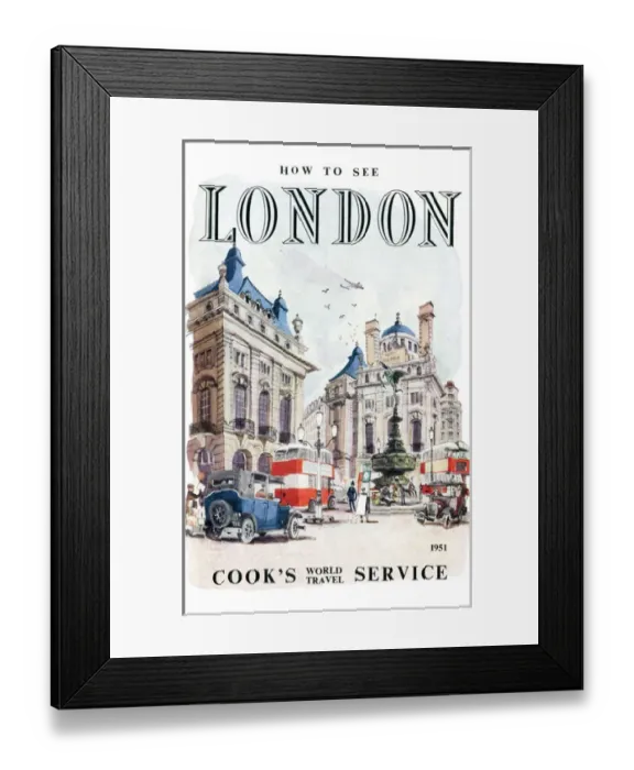 Framed Print : How To See London Framed Print : How To See London