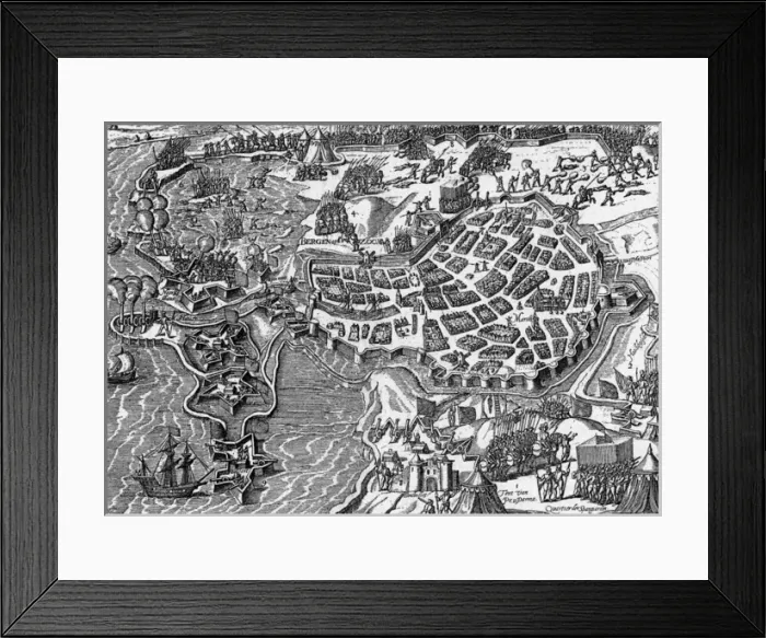 Framed Print : Siege of Bergen Op Zoom Framed Print : Siege of Bergen Op Zoom