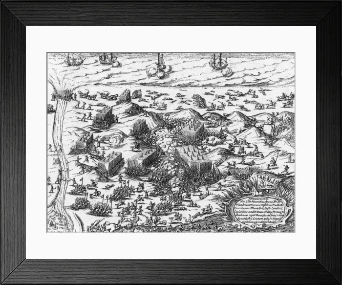 Framed Print : Battle of Nieupoort Framed Print : Battle of Nieupoort
