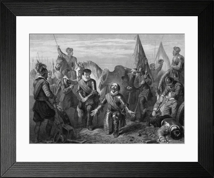 Framed Print : Battle of Nieupoort 2 Framed Print : Battle of Nieupoort 2