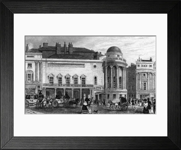 Framed Print : Regent Street Argyle R Framed Print : Regent Street Argyle R