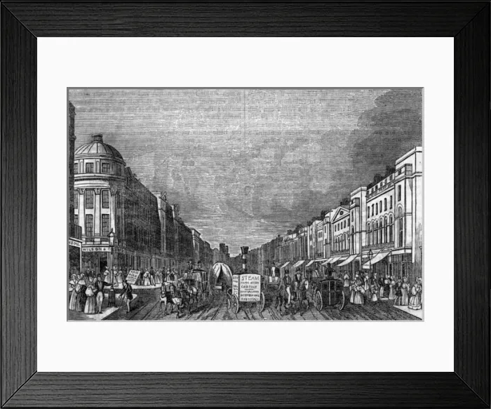 Framed Print : Regent Street Framed Print : Regent Street