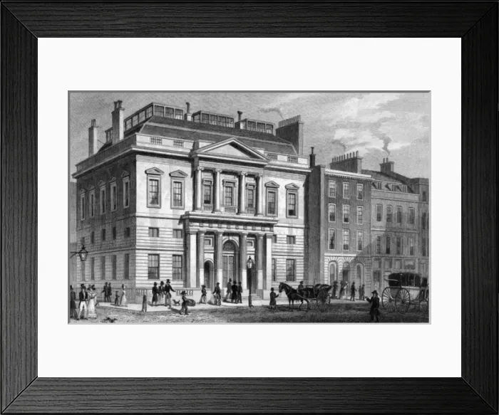 Framed Print : St Bartholomews Lane Framed Print : St Bartholomews Lane