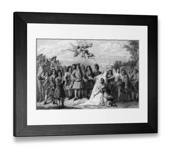 Framed Print : Lous and Invalides Framed Print : Lous and Invalides