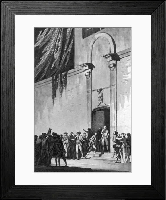 Framed Print : Deputies to Tennis Court Framed Print : Deputies to Tennis Court