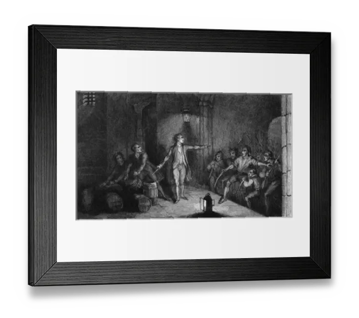 Framed Print : Gunpowder Refused