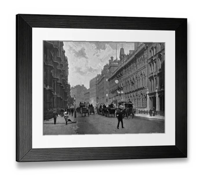 Framed Print : Victoria Street Framed Print : Victoria Street