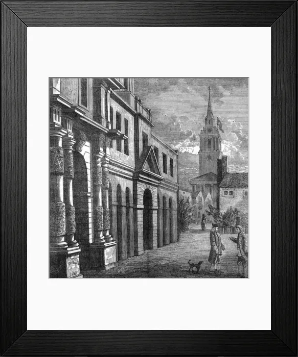 Framed Print : Trafalgar Square Mews Framed Print : Trafalgar Square Mews