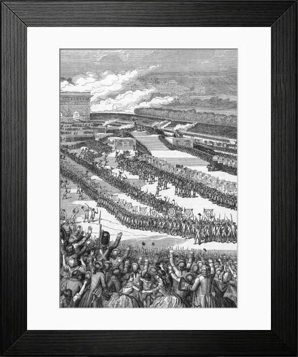 Framed Print : Federation Celebrated 4 Framed Print : Federation Celebrated 4