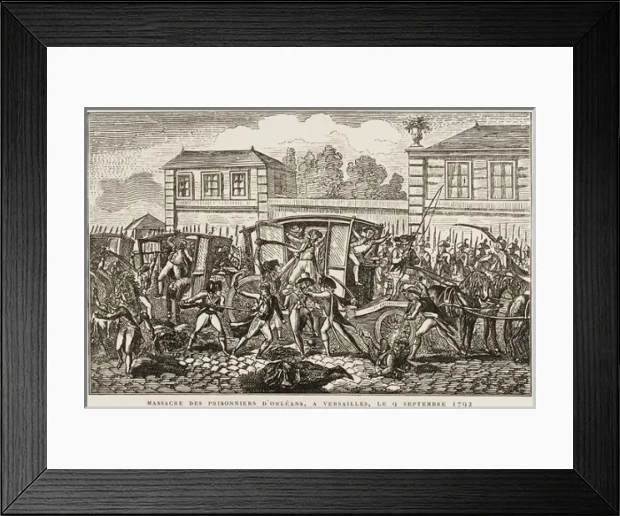 Framed Print : Prisoners Massacred Framed Print : Prisoners Massacred