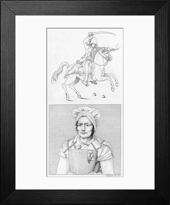 Framed Print : Vendee : Heroic Woman Framed Print : Vendee : Heroic Woman