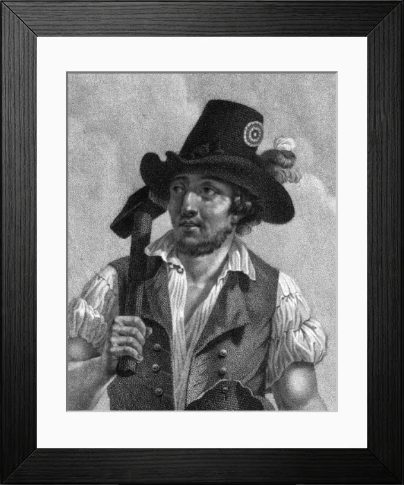 Framed Print : Vendee : Blacksmith Framed Print : Vendee : Blacksmith