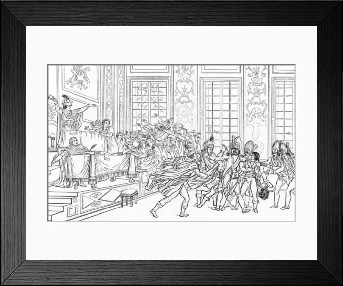 Framed Print : Conseil Des 500 Framed Print : Conseil Des 500