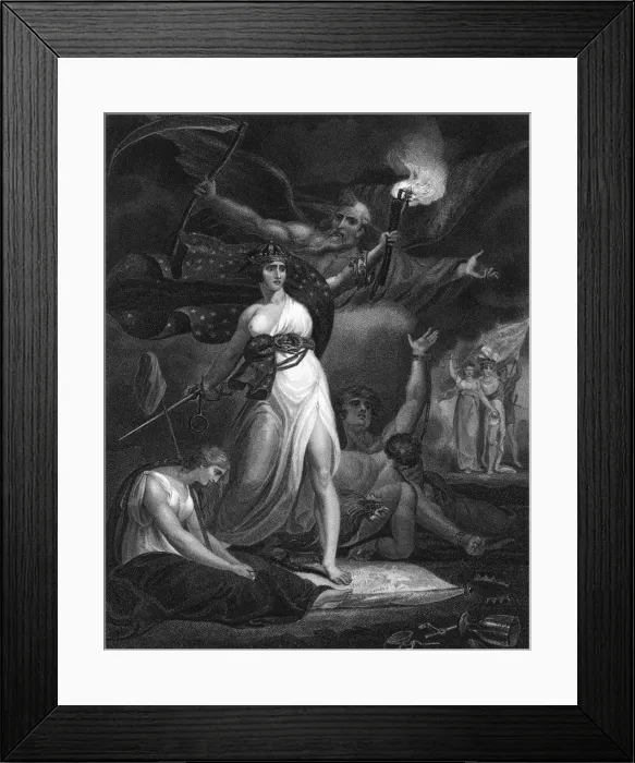 Framed Print : Revolutionary Allegory Framed Print : Revolutionary Allegory