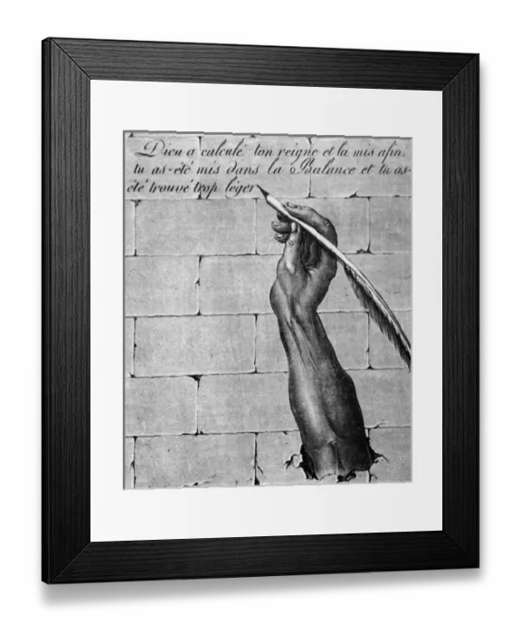 Framed Print : Louis XVI Found Wanting Framed Print : Louis XVI Found Wanting