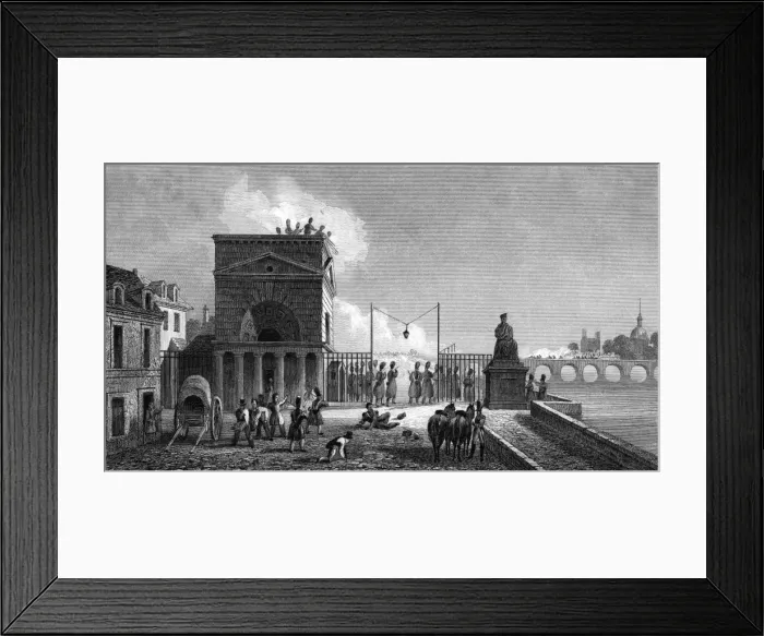Framed Print : Barriere De Passy Framed Print : Barriere De Passy