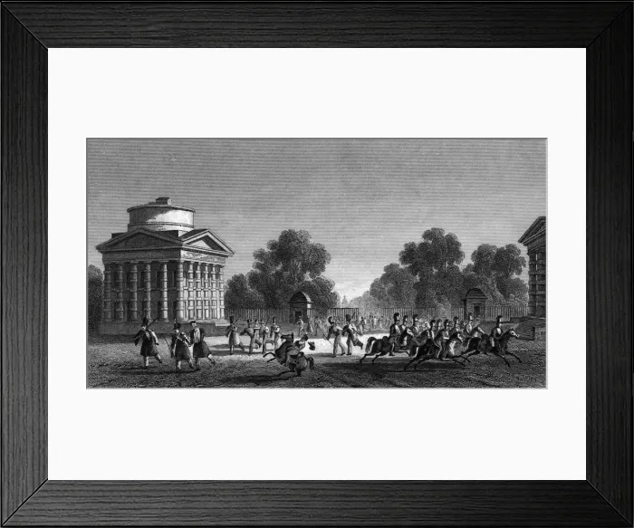 Framed Print : Barriere De L etoile Framed Print : Barriere De L etoile