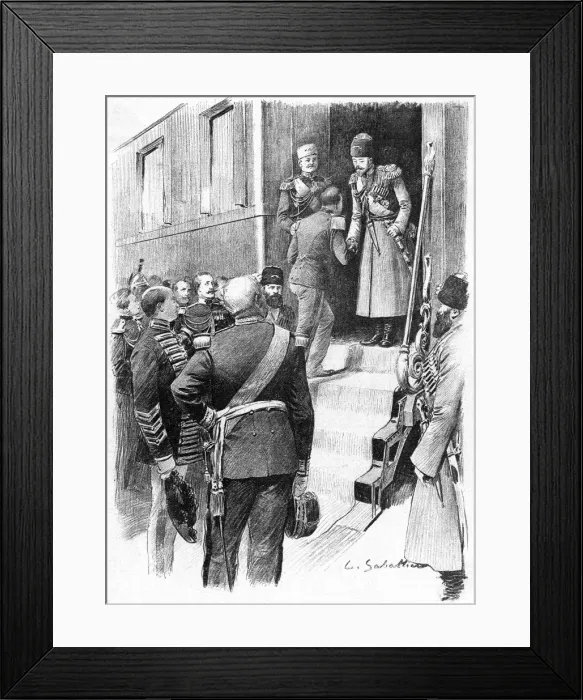 Framed Print : Tsar Visits France 2 Framed Print : Tsar Visits France 2