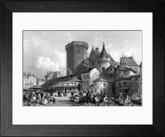 Framed Print : France Angouleme Framed Print : France Angouleme
