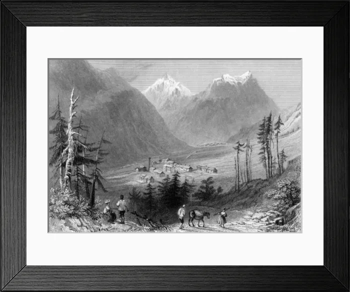 Framed Print : LA Chalpe, Brunichard Framed Print : LA Chalpe, Brunichard