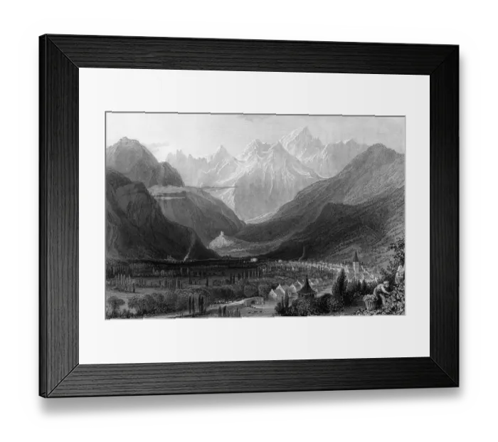 Framed Print : Bagneres De Luchon Framed Print : Bagneres De Luchon
