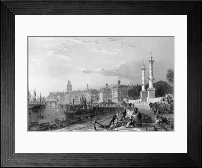 Framed Print : Corsica Bastia Framed Print : Corsica Bastia