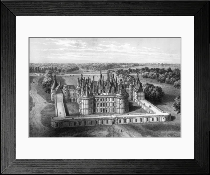 Framed Print : France Chambord Framed Print : France Chambord